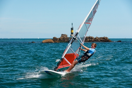 Claude Muzellec Classique, régate planche à voile à dérive