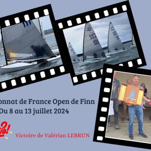 3 licenciés du CNL au chpt France de Finn